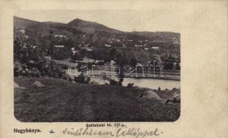 Hegybánya, Pjerg, Piarg, Siegelsberg, Stiavnické Bane (Selmecbánya); Szélaknai tó. Joerges 1907. / lake