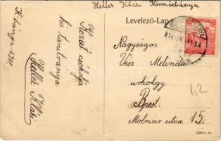 1918 Körmöcbánya, Kremnica; Neuman Farkas üzlete / shop (EK)