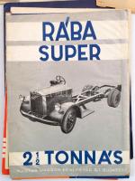 cca 1910-1977 Vegyes Magyar Waggon és Gépgyár Rt. prospektusainak gyűjteménye (cca 1910-1940), benne...