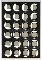 Ulrichs, Timm (1940-): Interferenciák. Szitanyomat, papír, jelezve jobbra lent, számozva balra lent....