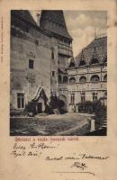1905 Vajdahunyad, Hunedoara; Hunyadi vár. Schuller kiadása / Cetatea (Castelul) Huniadestilor / castle