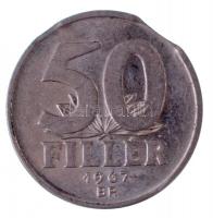 1967. 50f Al technológiai hibás veret (lapkavég) T:1-,2
Adamo F5.2