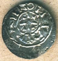 Béla herceg 1064-1074. Denár Ag ÉH.6 T:2 patina