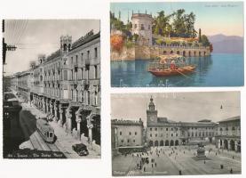 28 db RÉGI régi olasz város képeslap / 28 pre-1945 Italian town-view postcards