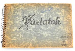 Aláírás-gyűjtemény, színészek, énekesek sportolók aláírásai: Bodrogi Gyula, Törőcsik Mari, Házy Erzs...