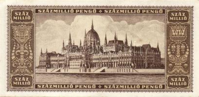 1946. 100.000.000P (3x) egymásutáni sorszámokkal T:I