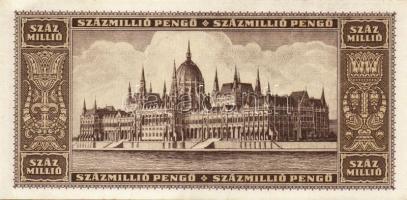 1946. 100.000.000P (3x) egymásutáni sorszámokkal T:I