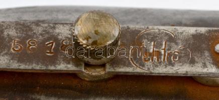 cca 1930-1940 Úti vasaló 9,5x14,5cm