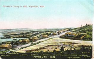 Plymouth (Massachusetts), colony in 1622,