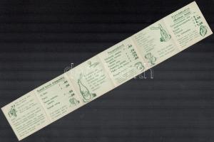 1936 Bp. II., A rosszkedv patikája: Jellinek borüzletének vicces árlistája