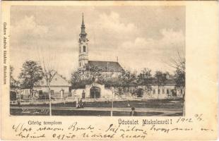 1902 Miskolc, Görög templom. Gedeon András kiadása (fl)