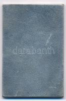 1930. "Fil. Kurír Prop. Kiállítása Bpest. 1930 LEHE díja" ezüstözött fém plakett (59x40mm)...