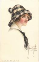 Lady in hat, A.R. &i.B. Nr. 426, s: Alice Luella Fidler