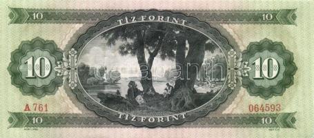 1969. 10Ft (2x) egymásutáni sorszámokkal, egyenetlen számokkal! T:I
