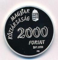 1999. 2000Ft Ag "Nyári olimpia - Sydney" T:PP felületi karc Adamo EM16