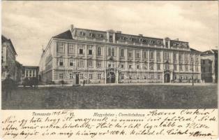 1917 Temesvár, Timisoara; Megyeháza / Comitatshaus / county hall (EK)