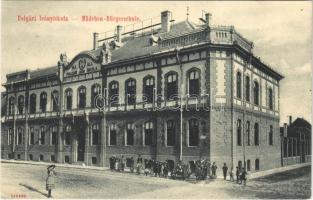 1909 Pancsova, Pancevo; M. kir. állami polgári leányiskola / Mädchen-Bürgerschule / girls school