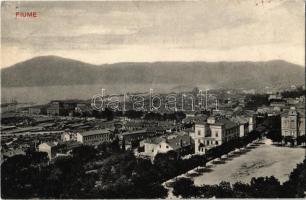1911 Fiume, Rijeka; látkép. Radici & Tomc kiadása / general view (EK)