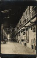 1923 Szerencs, cukorgyár, új kazánház, belső. Novotny felvétele, photo (EK)