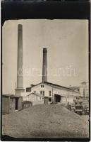 1923 Szerencs, cukorgyár, régi kazánház. Novotny felvétele, photo
