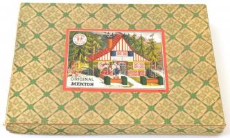 Original Mentor építő játék készlet eredeti dobozában, jó állapotban