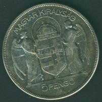 1930. 5P Ag "Horthy jobbra" T:3