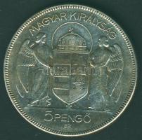 1930. 5P Ag "Horthy jobbra" T:3