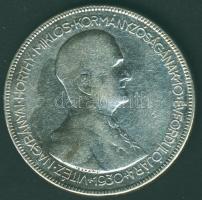 1930. 5P Ag "Horthy jobbra" T:3