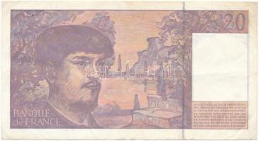 Franciaország 1997. 20Fr T:III 
France 1997. 20 Francs C:F 
Krause 151.i