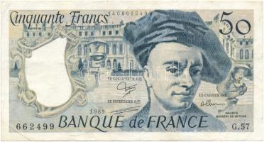Franciaország 1989. 50Fr T:III France 1989. 50 Francs C:F Krause 152