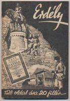 1940 Erdély, képekkel gazdagon illusztrált ismertető kiadvány, jó állapotban, címlapja kapcsoknál megerősítve, jó állapotban, 127p