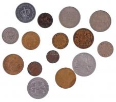 Vegyes: 1924-1952. 15db klf román, német, osztrák fémpénz T:vegyes Mixed: 1924-1952. 15pcs of mixed Romanian, German, Austrian coins C:mixed