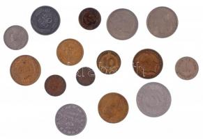 Vegyes: 1924-1952. 15db klf román, német, osztrák fémpénz T:vegyes
Mixed: 1924-1952. 15pcs of mixed...