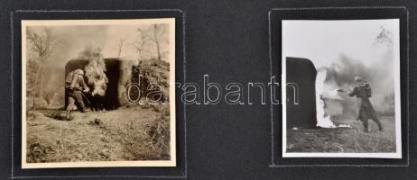 1938 Felvidéki bevonulás albumlapokon, a bevonulás mellett nagyszámú város és életkép is, Ipolyság, ...