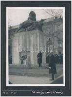 1941 Przemysyl emlékünnep fotója albumlapon, 1940. III.31., 11x8 cm