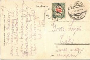 1916 Drohobych, Drohobycz; Ul. Grunwaldzka / street view, shops. Leon Rosenschein (EK)