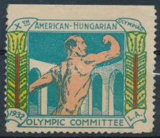 1932 Az amerikai-magyar Olimpiai Bizottság levélzárója