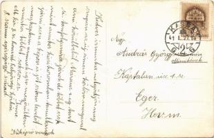 1941 Kassa, Kosice; Honvéd sítanfolyam / Hungarian military ski course. photo (fl)