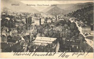 1910 Brassó, Kronstadt, Brasov; Bolgárszeg / Obere Vorstadt / Scheiul, Scheii Brasovului, Bulgarimea