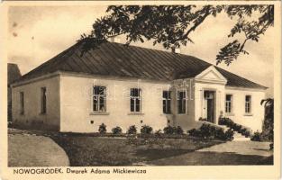 Navahrudak, Nowogródek; Dworek Adama Mickiewicza / the house of Adam Mickiewicz (Rb)