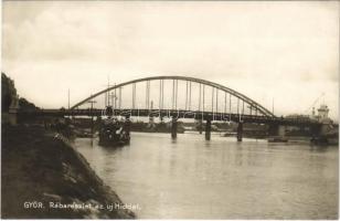 Győr, Rába részlet az új híddal