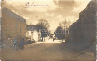 1918 Palmanova, WWI street. photo (EB)