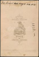 cca 1890 Trecroci Monte Cristalo  17x11 cm