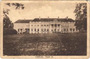 1928 Csákvár (Fejér), Gróf Eszterházy kastély (fa)