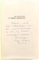 Orsi Szepes Mária: A vörös oroszlán. Az örök élet itala. Misztikus regény. New Jersey (USA),(1983.),...