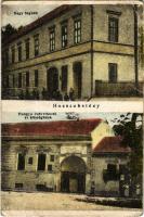1929 Hosszúhetény, Nagy fogadó, étterem, Hangya Szövetkezet üzlete, Községháza (EB)