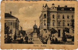 1923 Sopron, Deák tér. Schöll Anna kiadása (fl)