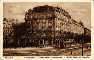 Budapest V. Hotel Donaupalast, Dunapalota Ritz szálloda, villamos (apró lyukak / tiny holes)