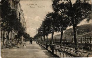 1911 Budapest V. Duna sor. D.T.C.L. 1907. Bdp. 3. (gyűrődés / crease)