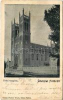 1900 Fót, Római katolikus templom. Fischer Dezső kiadása (fl)